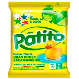 Detergente Patito Limon 140G